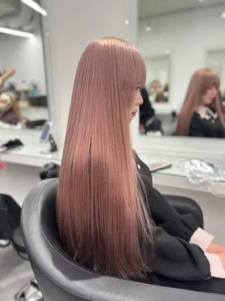 ロング カラー 💖ミルクティー💖 あかり💖のヘアスタイル