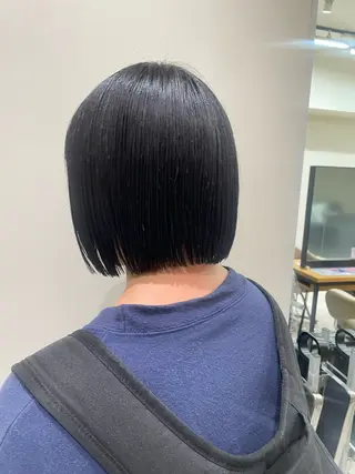 ショート ボブ/インナーカラー /眉毛/Miyuのヘアスタイル