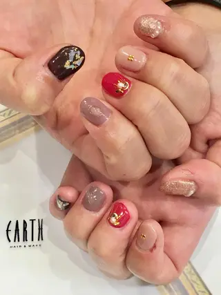 ネイル 佐藤 まりえのネイルデザイン