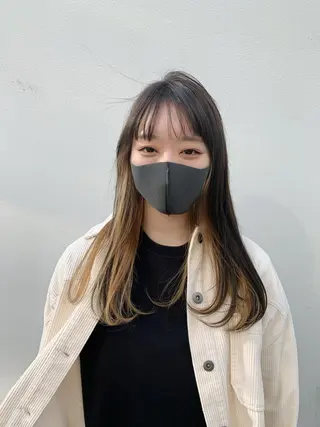 ロング カラー ヘアアレンジ 〽️magico/ ウルフDaiki〽️のヘアスタイル