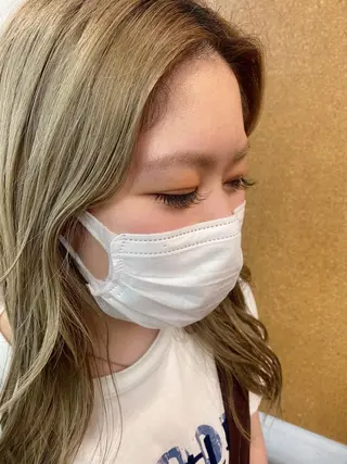 マツエク・マツパ 郡山駅前美容室 Hair Life Hana&Co (ヘアーライフハナコ)所属・MᗩïＫᗩ 郡山駅ua/マツパのマツエク・マツパデザイン