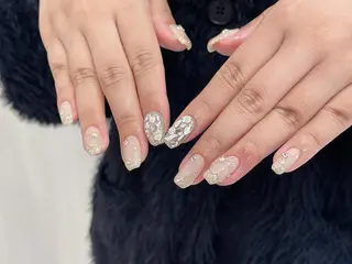 ネイル ki🍒🍒 ki ツルツルネイルのネイルデザイン