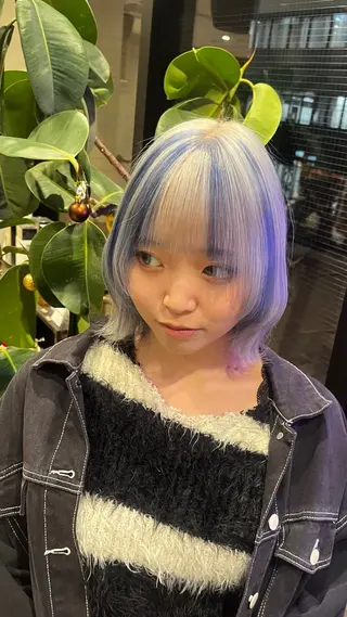 ミディアム かりかわ まみのヘアスタイル