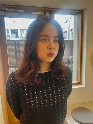 ミディアム ボブ/艶カラー 鎌倉/MIHO🌼のヘアスタイル