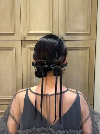 ヘアアレンジ 🎀透明感カラー🎀 ヘアメ/mikotoのヘアスタイル