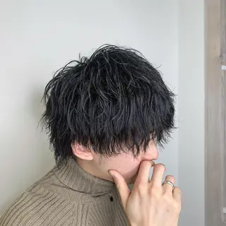 ショート パーマ メンズ 🔥Mackey🔥 メンズ特化型美容師のヘアスタイル