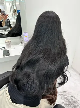 ミディアム カラー ♡上品韓国髪♡ブラ ウン/SAYATOのヘアスタイル