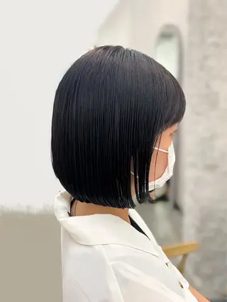 ミディアム 🌻花屋併設🌻濱 幸帆のヘアスタイル