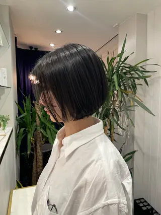 ショート ショートカット♡ 石川優奈のヘアスタイル