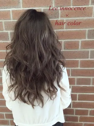 ミディアム セミロング ロング カラー カラー/髪質改善スペ シャリスト宮本　伸一のヘアスタイル