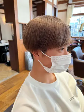 ショート カラー メンズ Artist 藤﨑紘成のヘアスタイル