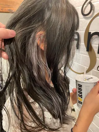 ロング 松本 和馬のヘアスタイル