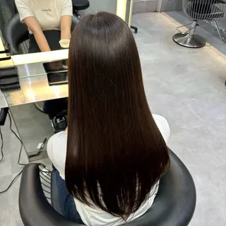 ロング カラー みわ ゆいなのヘアスタイル