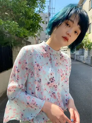 カラー 🌏艶カラー/カッ ト/KIRATO🌏のヘアスタイル