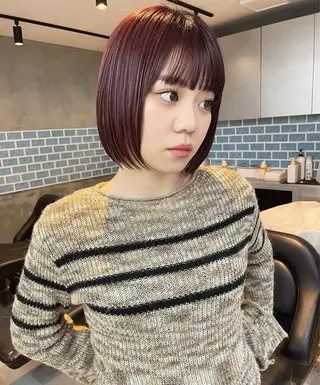 ミディアム カラー 表参道 夏カラー/嵐士のヘアスタイル