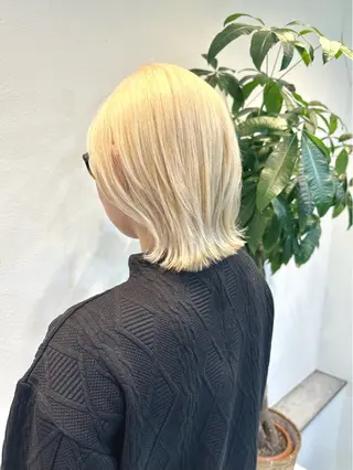 ミディアム etore 矢場町 南沙希のヘアスタイル