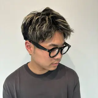 カラー メンズ メンズパーマ/ メンズ特化/寺阪拓真のヘアスタイル