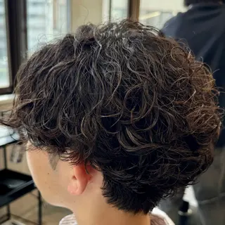 ショート パーマ メンズ 優太朗/仙台/メンズ /波巻き/ツイスパ/のヘアスタイル