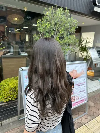 ロング カラー 【creer】 Haruのヘアスタイル