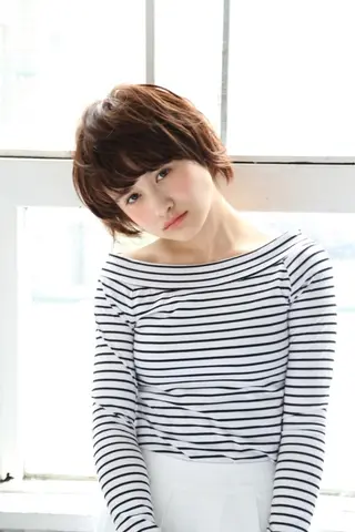 ショート カラー ショート・ボブ💫 シブヤトモヒロのヘアスタイル