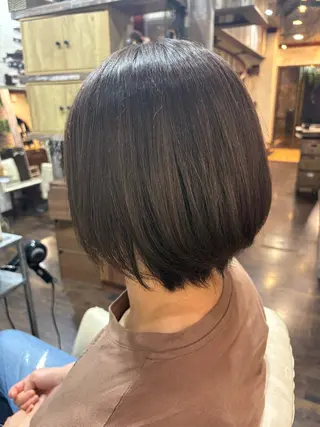 ショート カラー パーマ 君塚幸奈 /Calbariのヘアスタイル