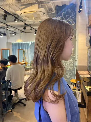 ロング GO TODAY SHAiRE SALON 原宿Stella店所属・𓍯柔らかhair 𓍯 yukinoのヘアスタイル