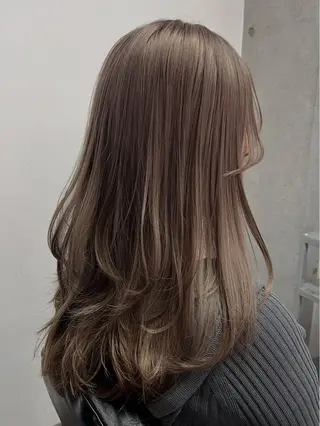 セミロング カラー レイヤー/髪質改善 SAKIのヘアスタイル