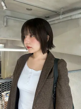 ショート ハイトーン/くすみ カラー SEINA★のヘアスタイル