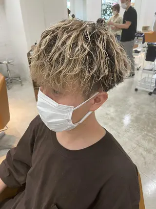 パーマ 齋藤 羽鳳のヘアスタイル
