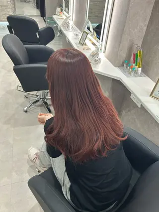 ロング 🖤韓国系🇰🇷カ ラー/kokona❕のヘアスタイル