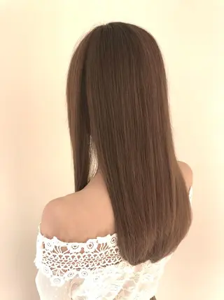 ロング カラー パーマ ヘアアレンジ 🥇髪質改善🥇 polon代表鵜澤のヘアスタイル