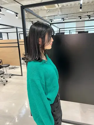 ミディアム カラー kimika🥑 メンズ/髪質改善のヘアスタイル