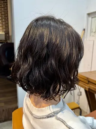 ショート パーマ New-LineGINZA所属・ロング/髪質改善✂️ 佐々木大輔のヘアスタイル