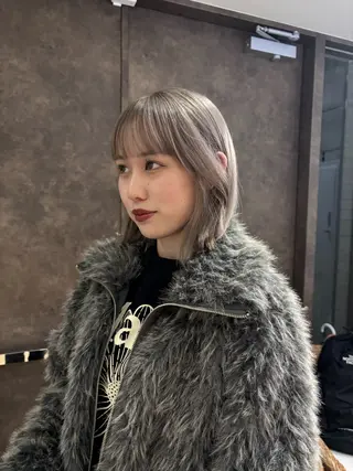 カラー AO所属・Haruka🌺 /ボブ/海外ヘアのヘアスタイル