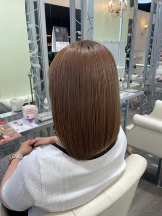 ミディアム カラー ✨似合わせ特化美容師 WILL上村 拳吾のヘアスタイル