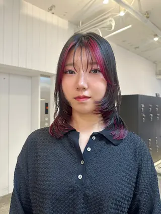 ミディアム カラー Haruka 🌸暖色カラーのヘアスタイル