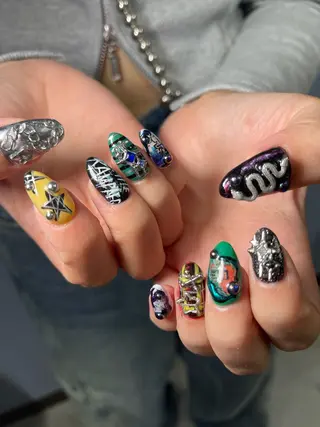 ネイル Nail Salon L'arc所属・☆Mèo ☆のネイルデザイン