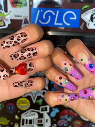 ネイル 福の爪 🍒福山千晴のネイルデザイン