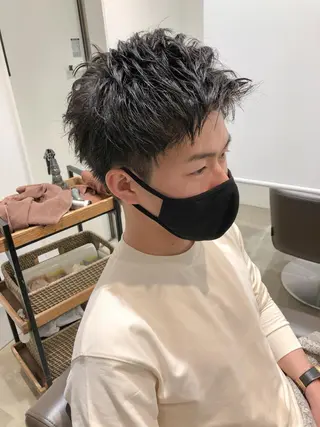 メンズ 細沼 葵のヘアスタイル