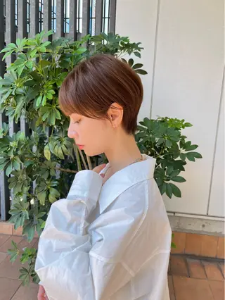 ショート ショート特化 阿部聖のヘアスタイル