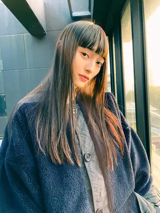 ロング 美髪/デザイン /　湯本　哲也のヘアスタイル