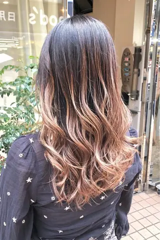 カラー 【eight宿河原】 すぎもとはづきのヘアスタイル