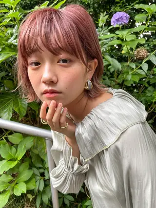 ショート StellA所属・アートディレクター ワダヒサノリのヘアスタイル