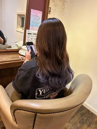 ロング カラー 【jam】菅野 圭桃のヘアスタイル