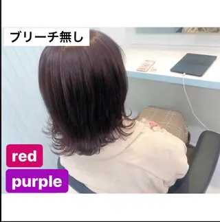 ショート ♡透け感カラー 大賀哲平♡のヘアスタイル