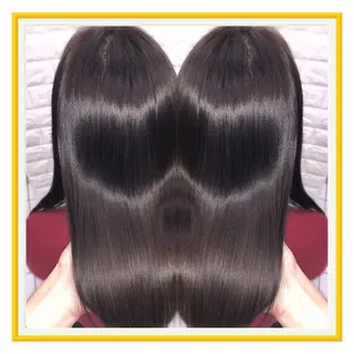 セミロング カラー パーマ ヘアアレンジ メンズ キッズ ネイル マツエク・マツパ 20代半ば上質なへア ケア 髪質改善 大西のヘアスタイル