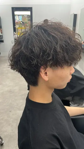 パーマ メンズ men's salon First天王寺店所属・First天王寺店 西郡   涼のヘアスタイル