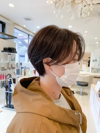 ショート 内田 敦士のヘアスタイル