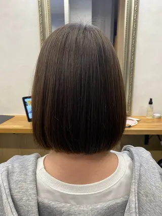 ミディアム 縮毛矯正/表参道 /sand/まいのヘアスタイル