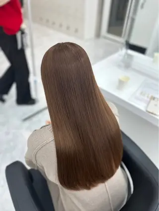 ロング カラー モテ髪💕ハイトーン ベージュ yuriaのヘアスタイル